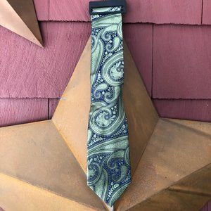 NWT 2003 Merona Silk Paisley Print Tie 56x3.5
